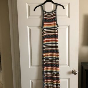 Free People backless midi dress